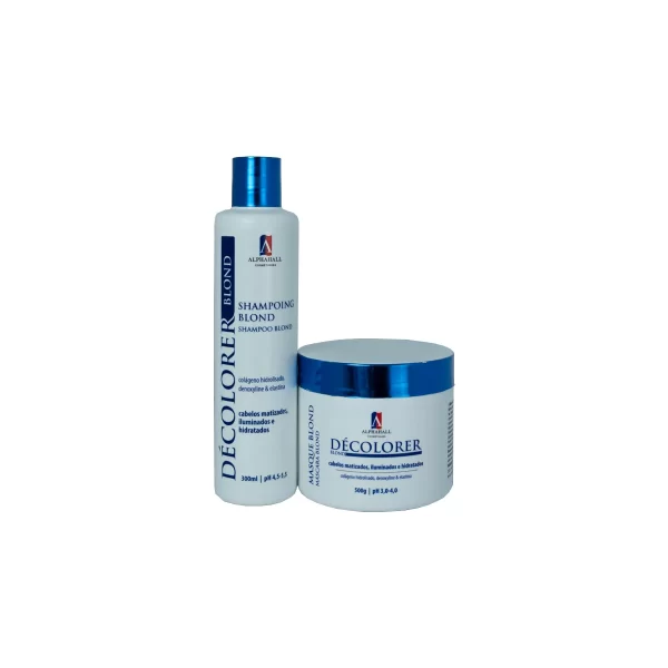Kit shampoo e hidratação Blond Décolorer